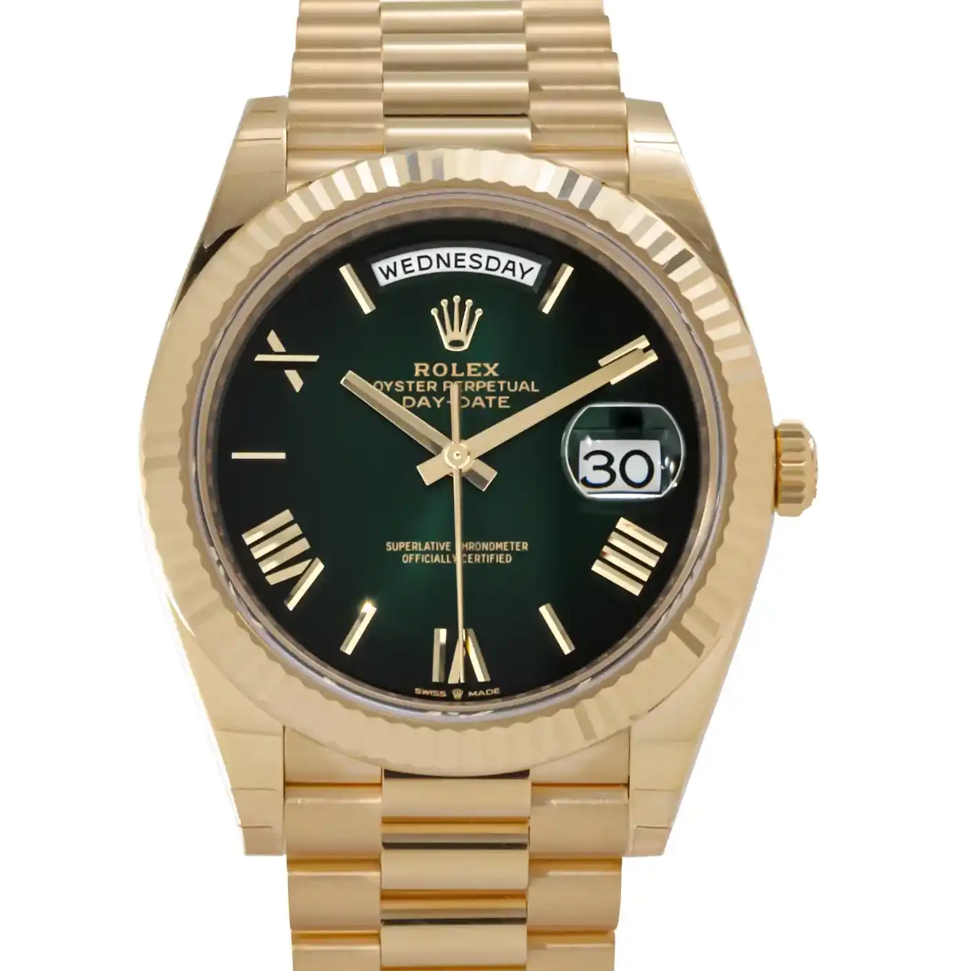 Prestigious Jewelers 228238 Gold Rolex Yellow Day-Date 0630